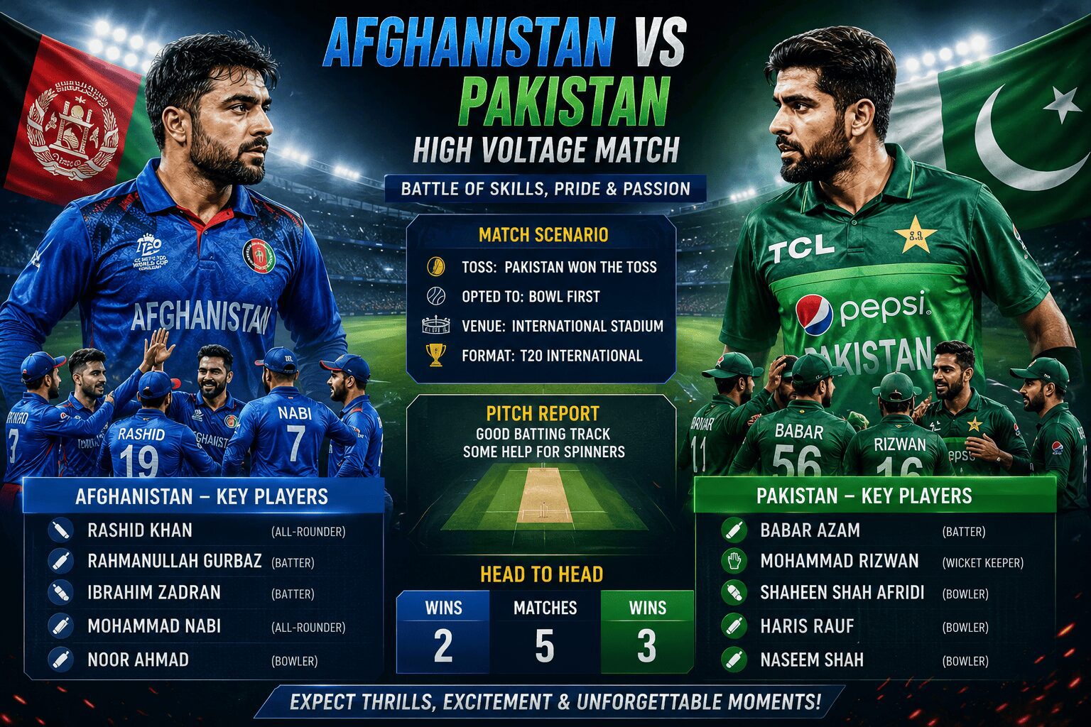 Afghanistan VS Pakistan 2026