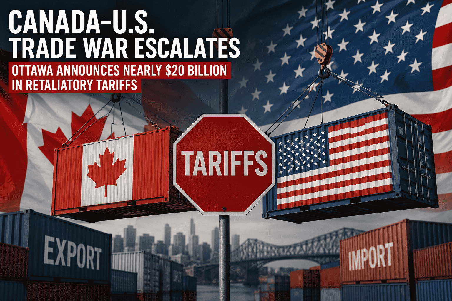 Canada US escalates
