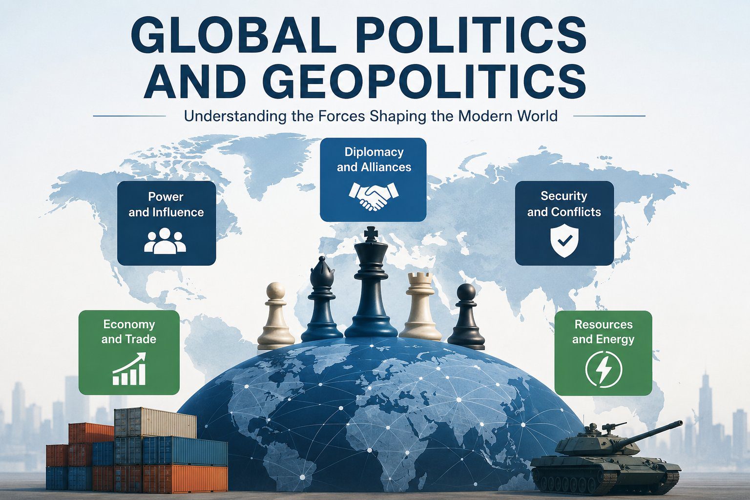 global politics infographic