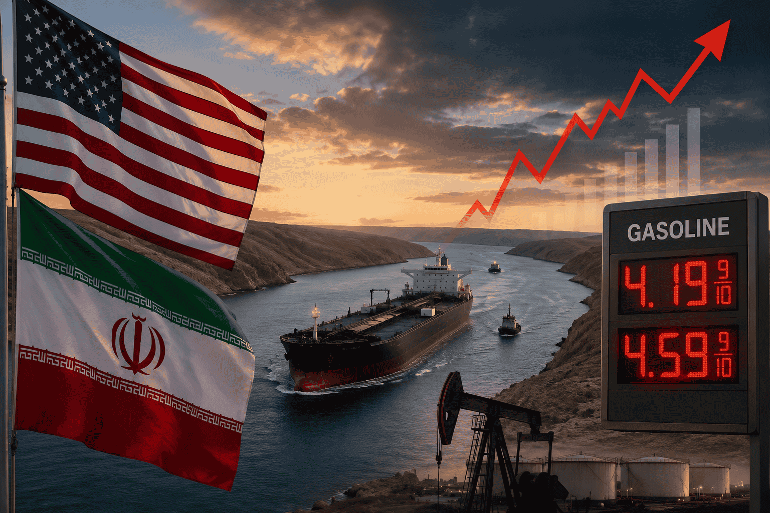 US Iran gas prices