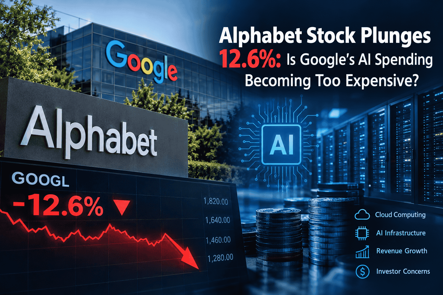 Alphabet Stock Plunges